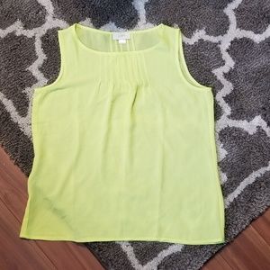 Womens Loft Sheer Top